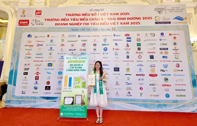 Nga Phụ Khang vinh dự là "Thương hiệu cải thiện u xơ tử cung được tin dùng số 1 Việt Nam"